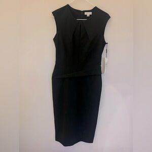 NWT Calvin Klein Black LBD Formal Classy Dress Size 4